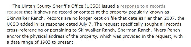 Brewerblogs's tweet photo. Skinwalker Transparency and Burden of Proof

Latest at The UFO Trail with comments provided by @BrandonFugal and @ericalukesuap 

https://t.co/pHZKx96iCx https://t.co/gFky2JF0bB