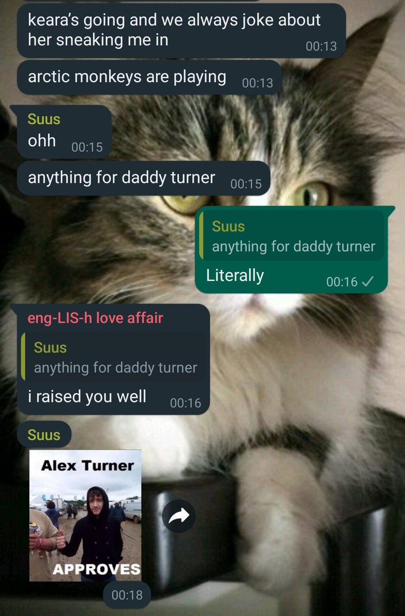 leglesspingus's tweet photo. Daddy Turner approves your parenting skills Lis https://t.co/7HPUEPWii4