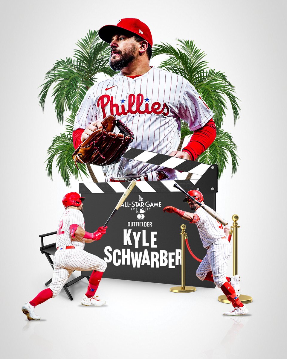 Phillies's tweet photo. Now premiering in Hollywood:

Kyle Schwarber. https://t.co/sEEngIs0xx