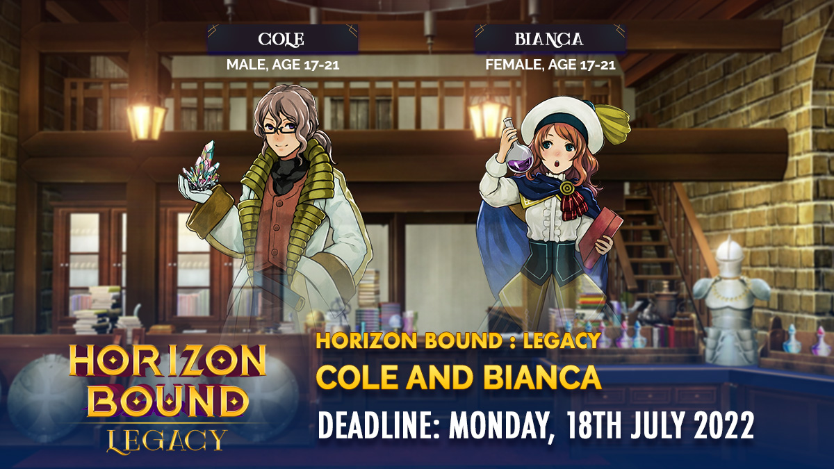 MediasectorsVA's tweet photo. (PAID 1M/1F)

We're looking for VAs to voice the newest NPCs in "Horizon Bound: Legacy".

Visit our website for audition sides and previews of our game -

https://t.co/VjHzsJ1czC https://t.co/5bdGmMiEVw