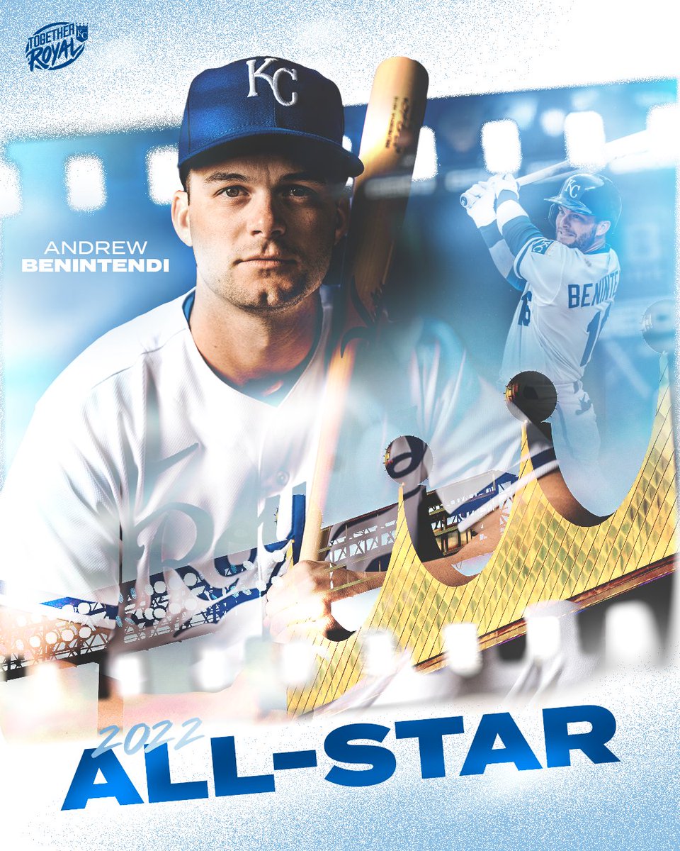 Royals's tweet photo. 🤩 All-Star Andrew 🤩

Congratulations to Andrew Benintendi on your first All-Star selection! https://t.co/XEMb5Gsljq