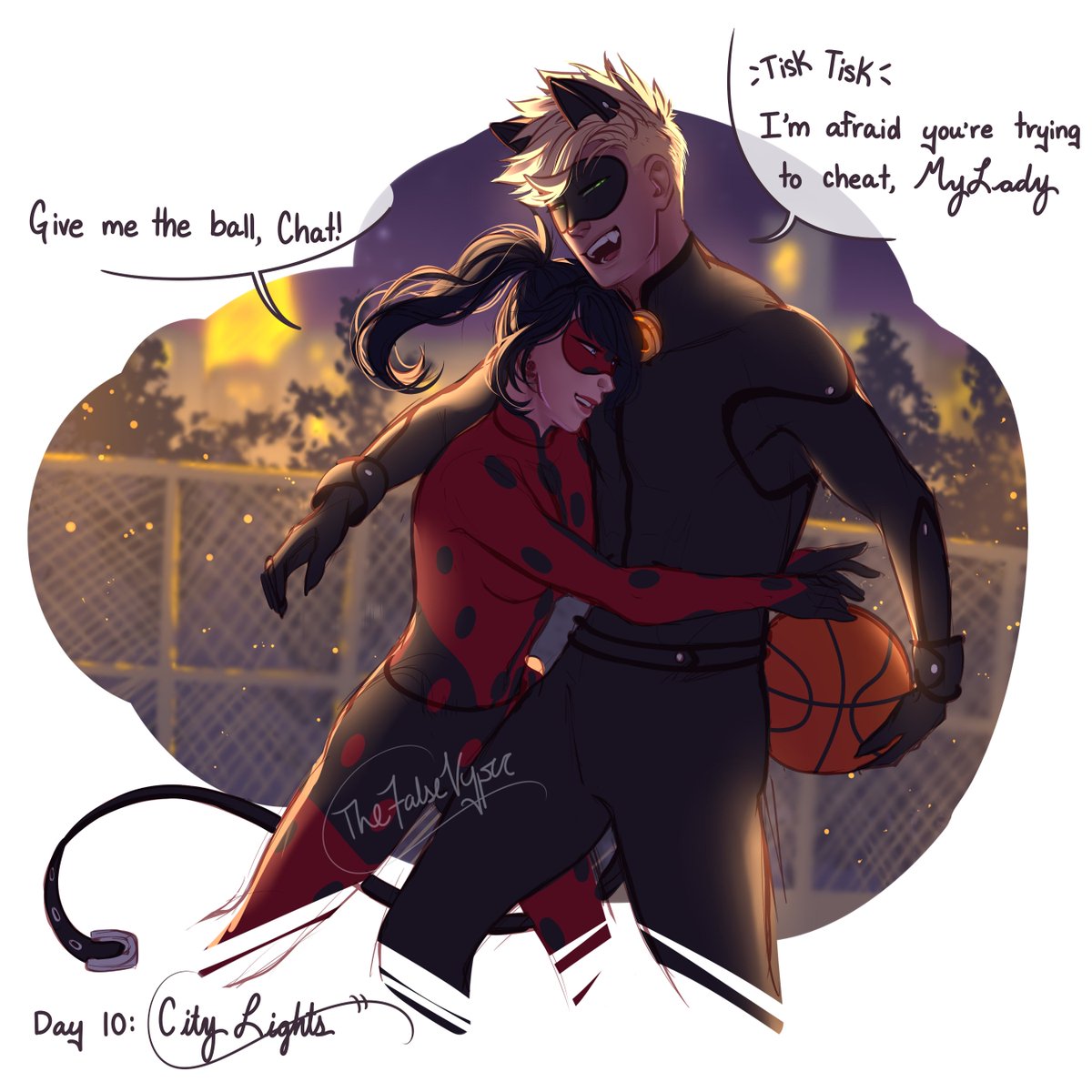 TheFalseVyper's tweet photo. Day 10: City Lights

I love seeing these two enjoy their time together ♥️
#LadynoirJuly2022 https://t.co/ZdSPE524Rd