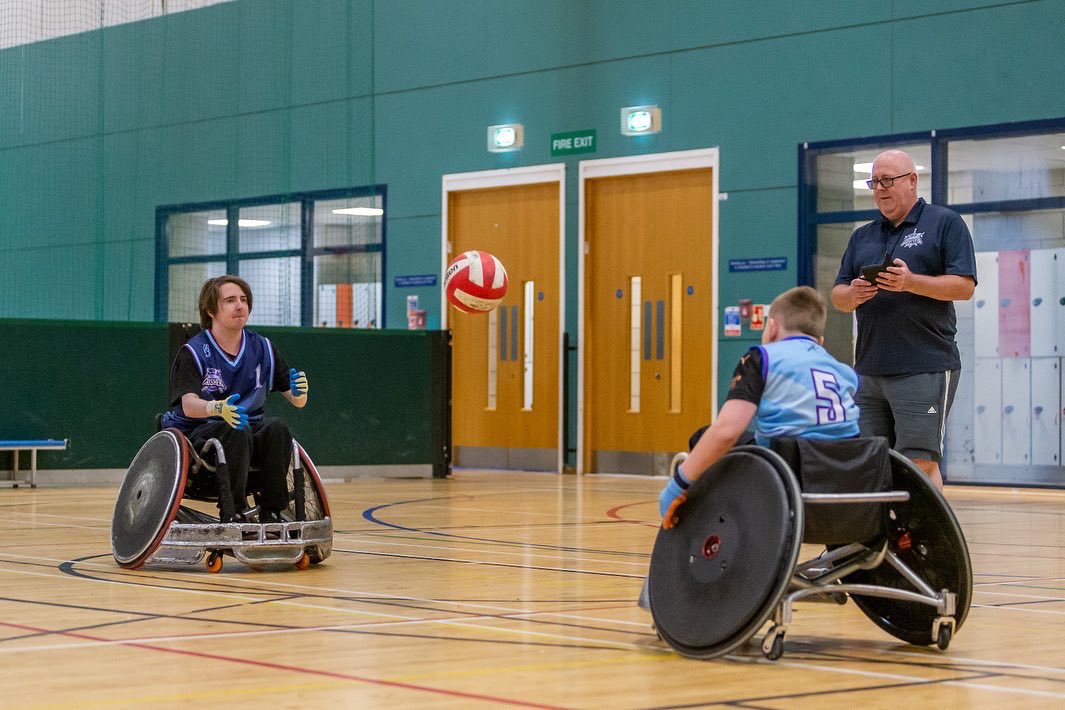 gwrclub's tweet photo. We had a fantastic time last weekend hosting our #wheelchairugby taster session! 🤩 https://t.co/MdA4W4awhb