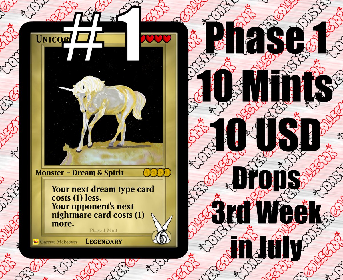 📢 Our first card is dropping!! 

#NFTCommunity #nft #Polygon #BSC #ETH