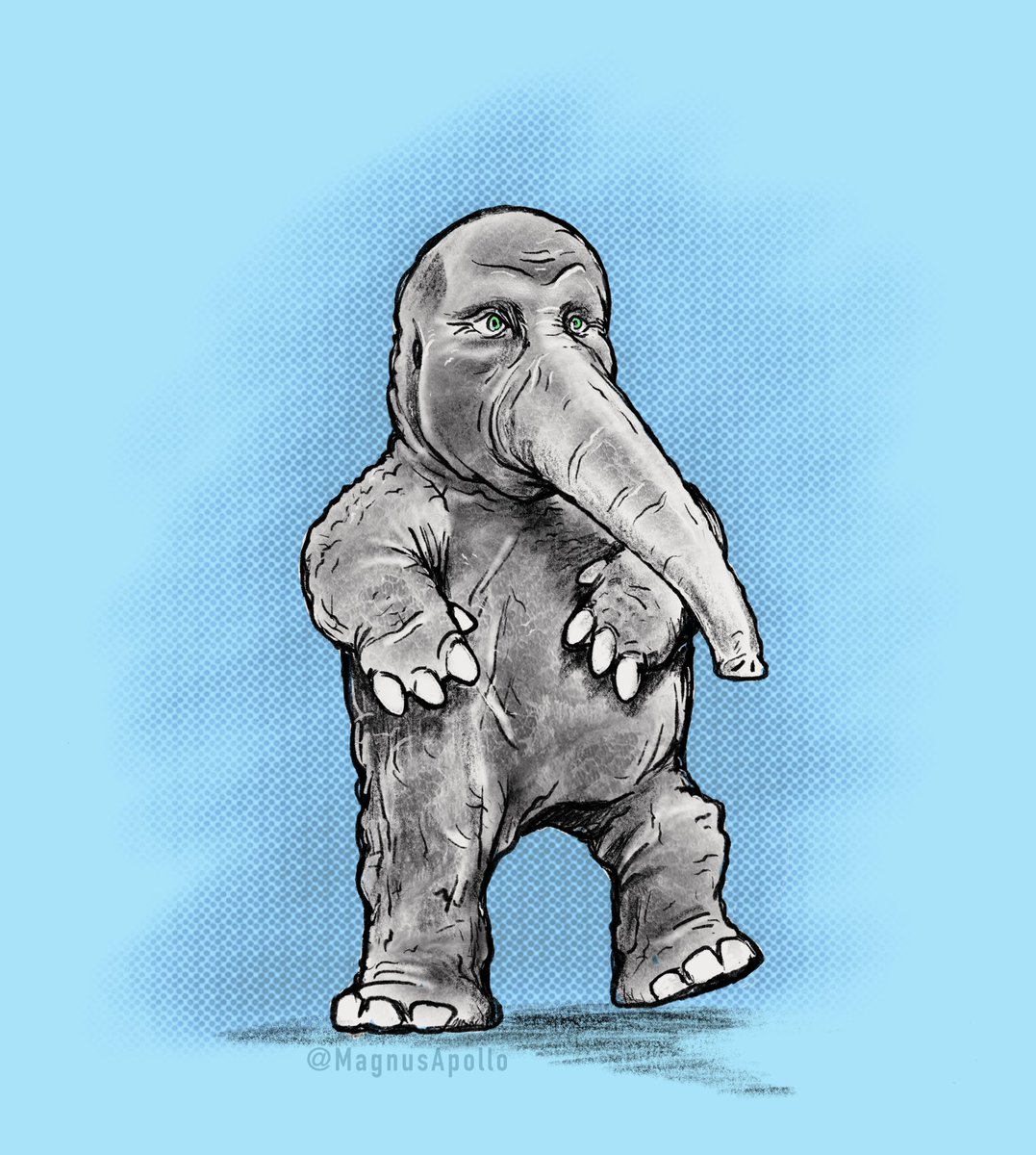 MagnusApollo's tweet photo. @cryptidfactor @rhysiedarby @Schreiberland while you guys figure out a good name for your 4ft side shuffling little elephant humanoid, here is a sketch of the beast, and it at the place it might have been spotted all those years ago. #CryptidFactor https://t.co/TJajPfyoir