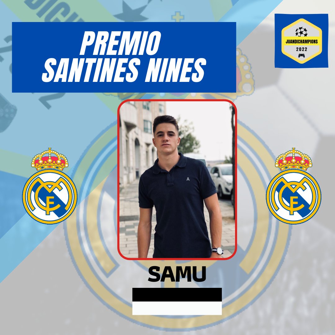 18Juandi's tweet photo. 🏆SANTINES NINES🏆

@Samuuuuu10 se lleva el premio a JUGADOR MÁS ACCESIBLE por su facilidad para poner horarios hasta caer eliminado en semis. ¡Gracias! https://t.co/JSFlOupvx4