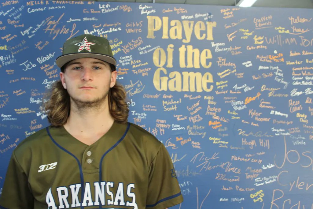 USAStadium's tweet photo. Jackson Henderson (2024) was named #PlayeroftheGame16 at the #MidSouthChamp where he pitched 3 innings with 3 strikeouts and no earned runs @PG_Tennessee @PG_Tourney https://t.co/DvyVi40PdB