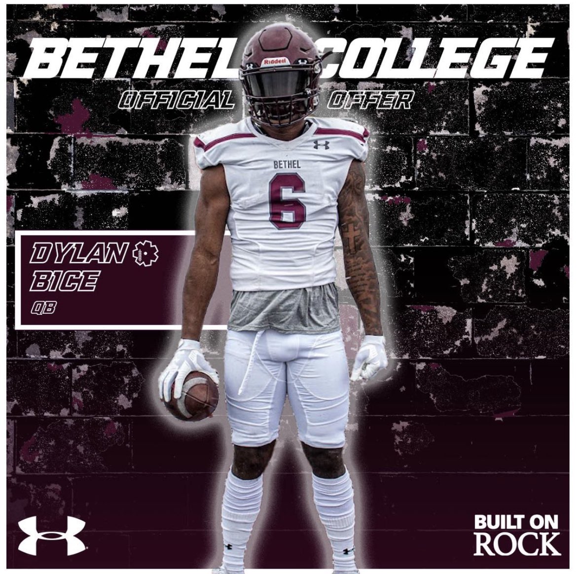 Im blessed to receive my first official offer from Bethel College‼️@Coach_MitchumBC <a href="/Threshers_FB/">Bethel College FB</a>
