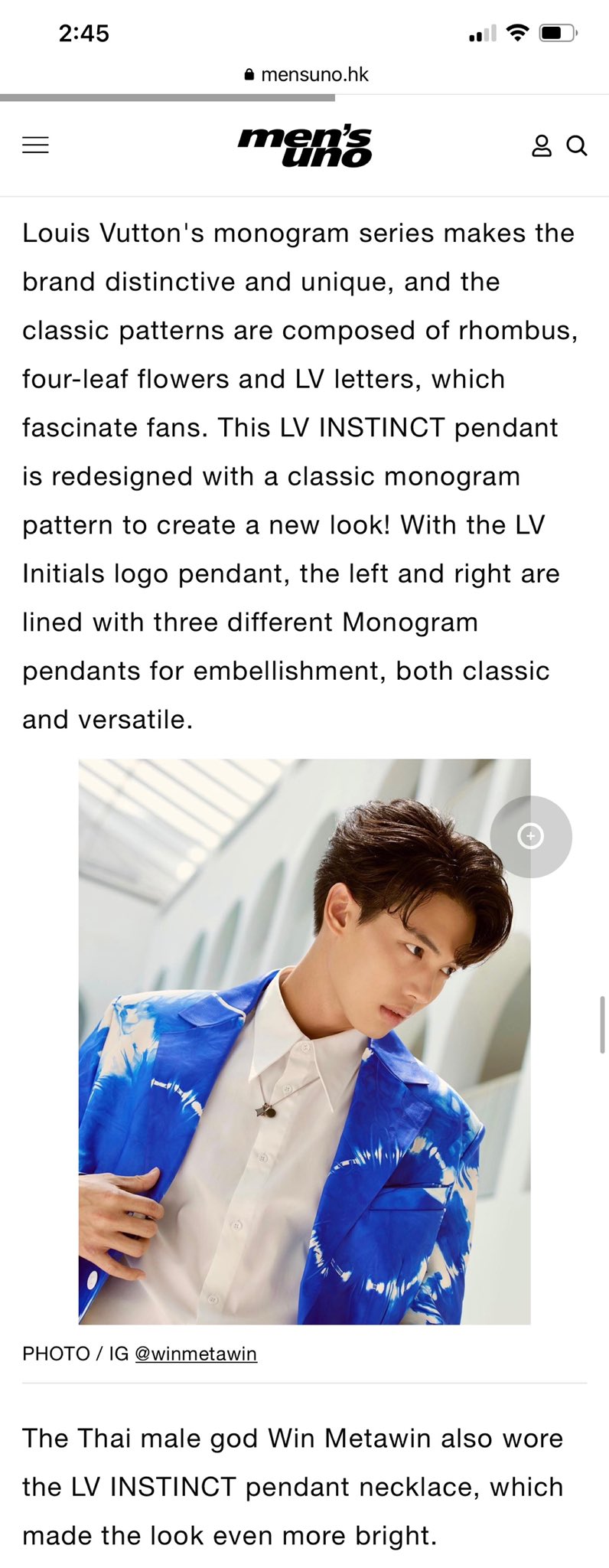 Win Metawin US Fanclub 🇺🇸 on X: Men's Uno HK: Logo and letter lovers  must-have accessories｜10 Balenciaga, Dior and Louis Vuitton brand logo  earrings, bracelets and necklaces #winmetwin #LouisVuitton   / X