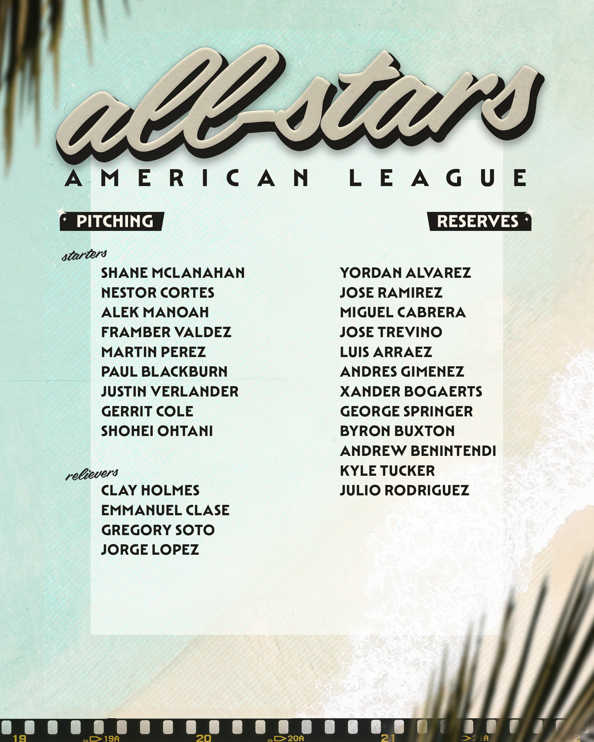 MLB on X: These All-Stars round out your American League roster