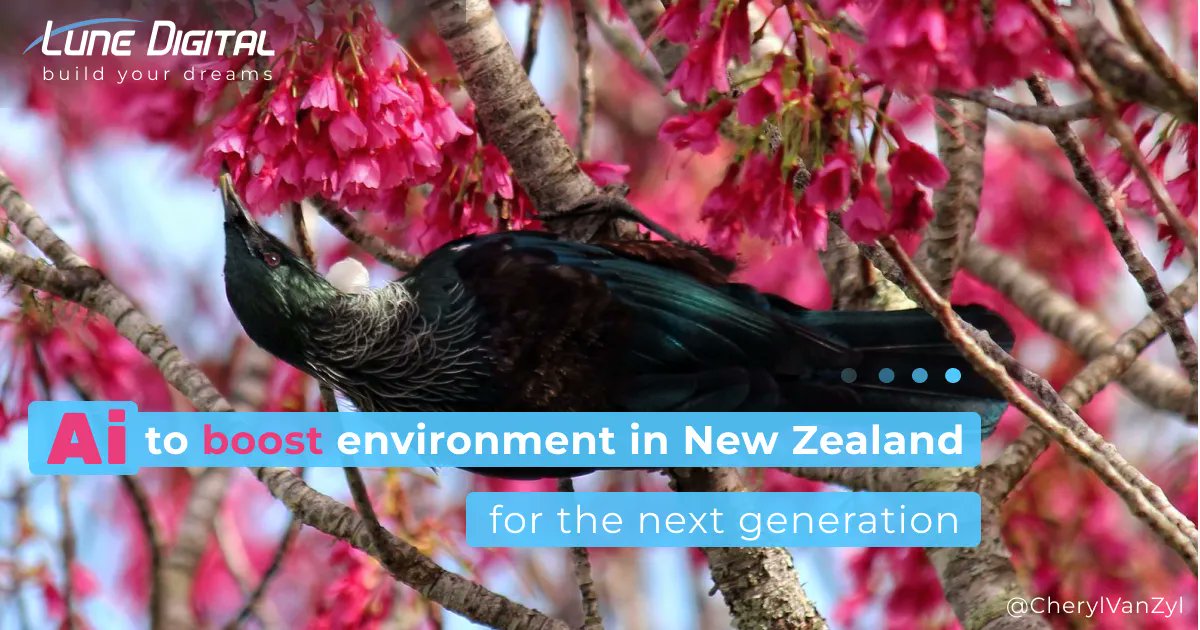 LuneDigital's tweet photo. #Data is power. #AI is on the mission for saving the #Environment in Aotearoa. Advanced data collection can help understanding the impacts of land use, #greenhouse gas emissions and how to protect our freshwater and marine resources.

Read more here 
https://t.co/USpGuFWG4B https://t.co/d0ozybP175