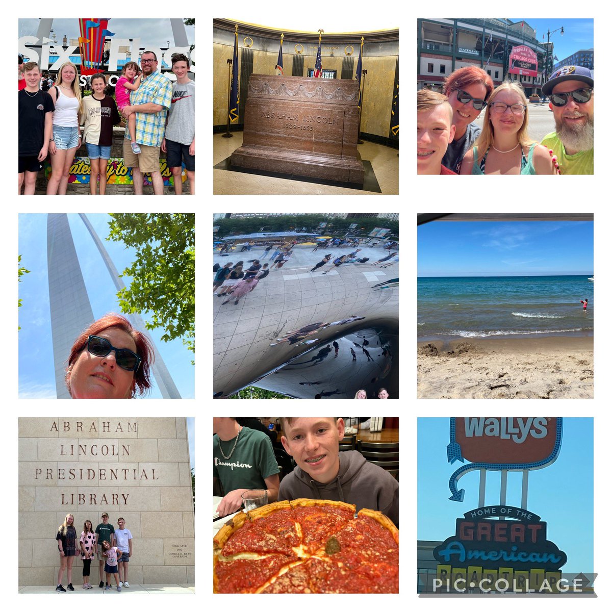 The Fields Family is road-tripping through the Midwest. #KleinSummerSnaps