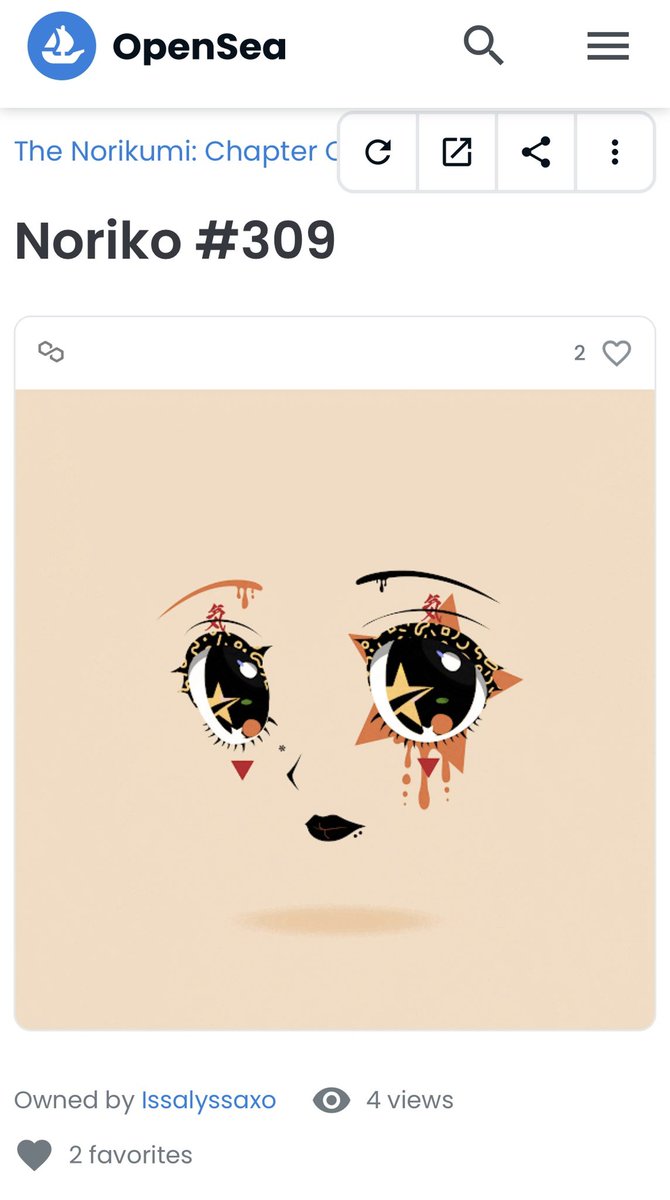 Norikumi!! Noriko #309 Has Officially Joined The Crew 🤩🙌

Congratulations to Issalyssaxo (OS) 🎉 &amp; Welcome to The Norikumi! ⭐️ Very Grateful To Have Your Support &amp; Thank You So Much For Your Faith In The Norikumi 🤍☺️

#NFTSold #NFTCollected #TheNorikumi