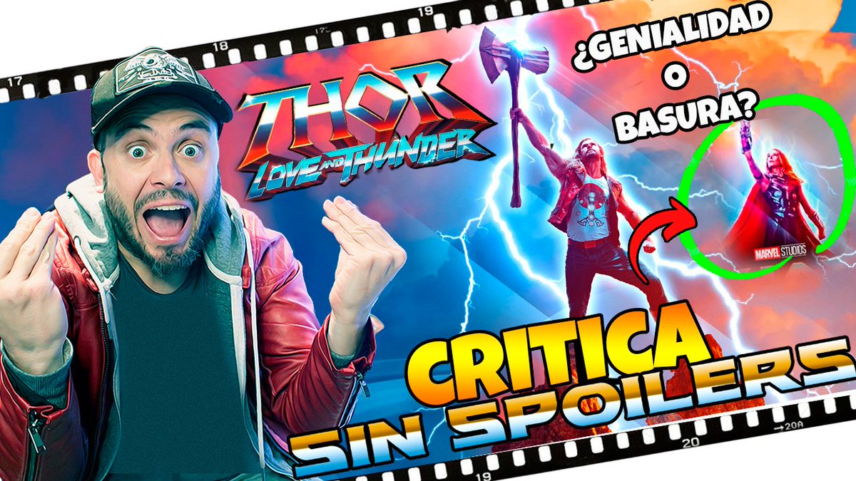 PropsZeta's tweet photo. 😱 NO ME LO ESPERABA ❤⚡ Crítica Thor  Love And Thunder SIN SPOILERS ! https://t.co/wiVnhJTeZE via @YouTube https://t.co/vHttIYzPVx