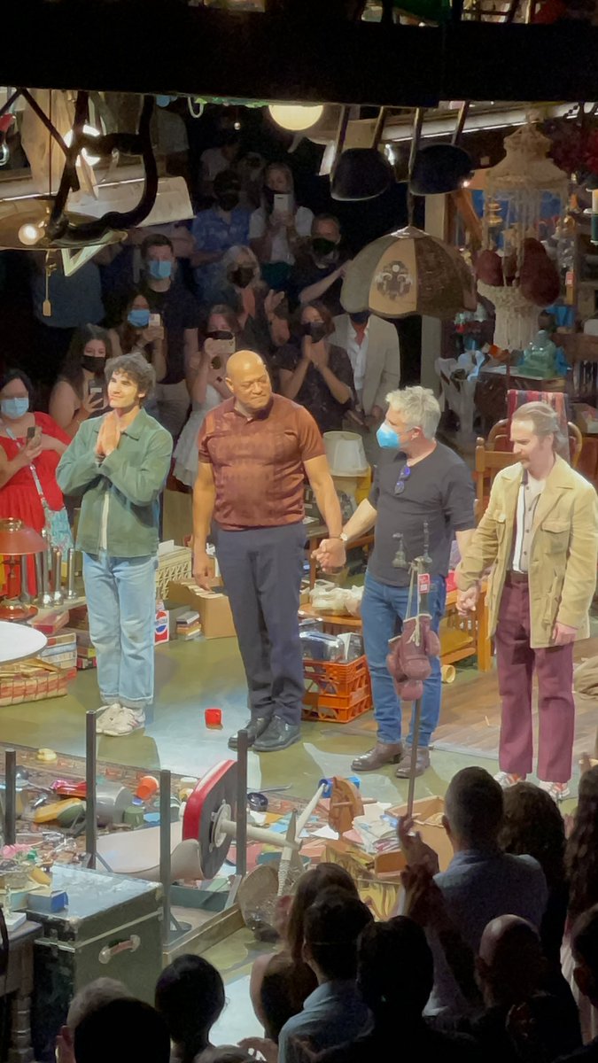 So happy I made it to the junk shop before it closed! What an amazing performance from <a href="/DarrenCriss/">Darren Criss</a> and cast!