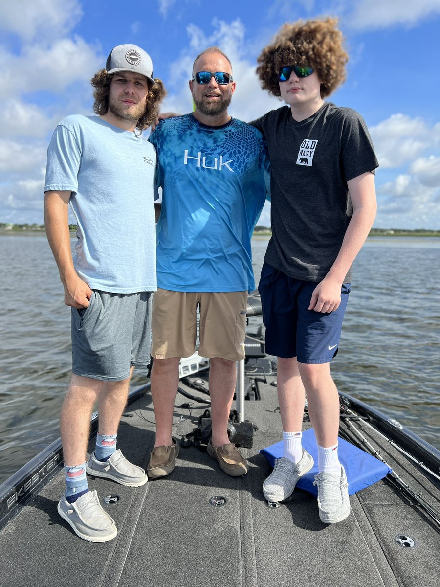 JDuncan4265's tweet photo. What a great morning out on #BigToho! Even in the July Florida heat @fishorlando put us on a spot where we reeled in 42 Florida Bass๐ฃ in less than 4 hours. https://t.co/wyfWg2L09F