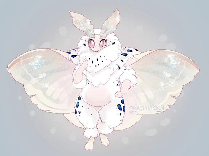 Sparkly Mothmam Design 