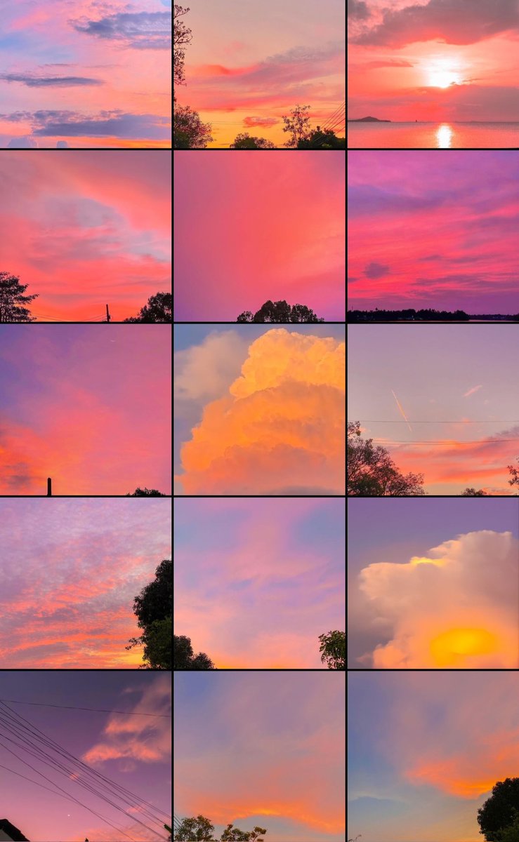 me 🤝 sunsets