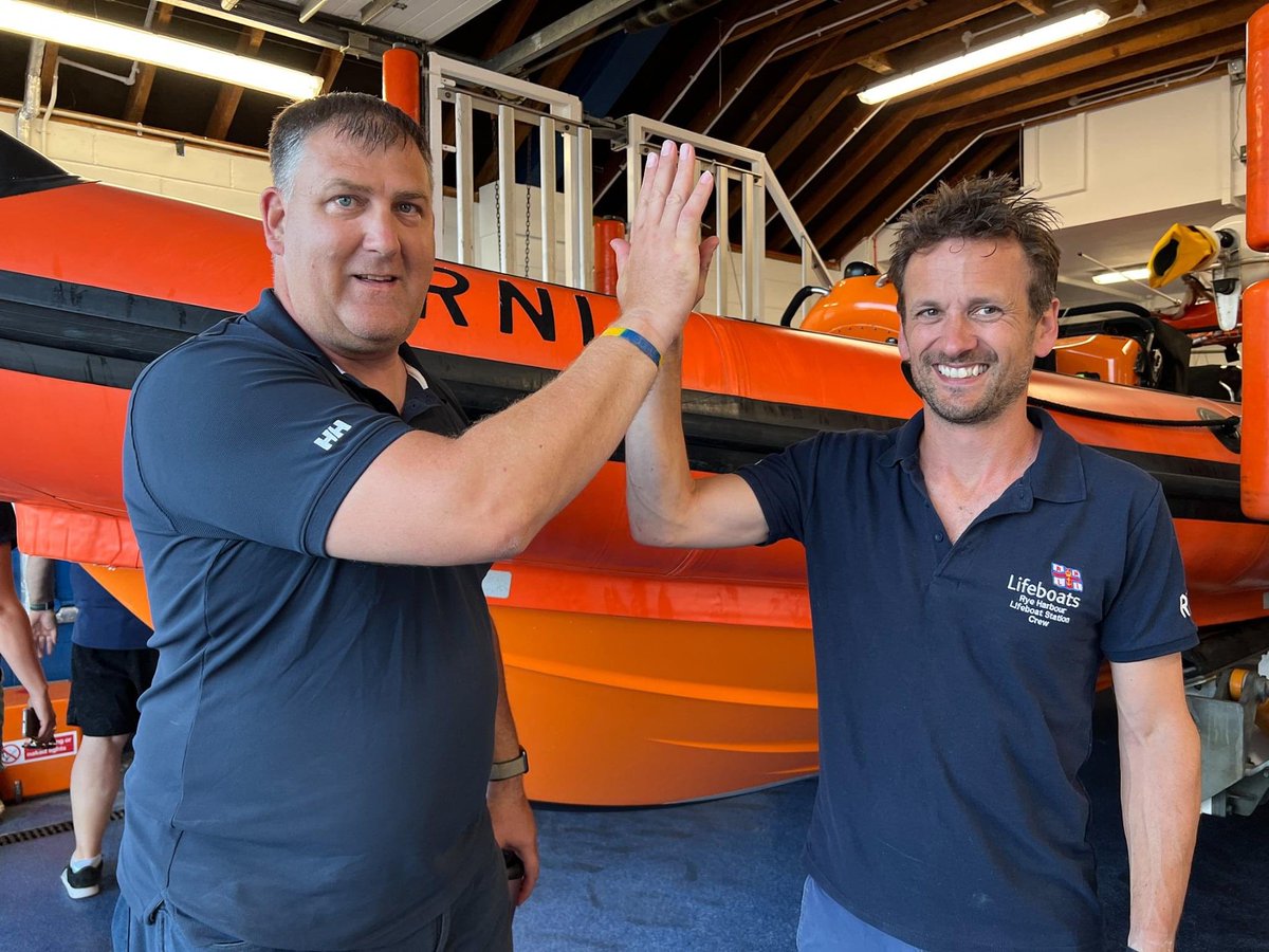 A new helm for RNLI Rye Harbour

When Luke Bishop came to visit RNLI Rye Harbour on 4 March 2018 little did he know that by 2022 he would have become a helm at that station. On Friday June 8 he passed out as helm and joins the team of five helms at the Harbour. Congratulations.