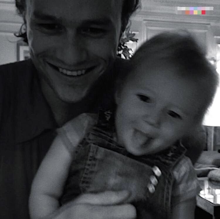 heathsarchive's tweet photo. heath ledger &amp; his daughter matilda https://t.co/TU4ZeyzYBk