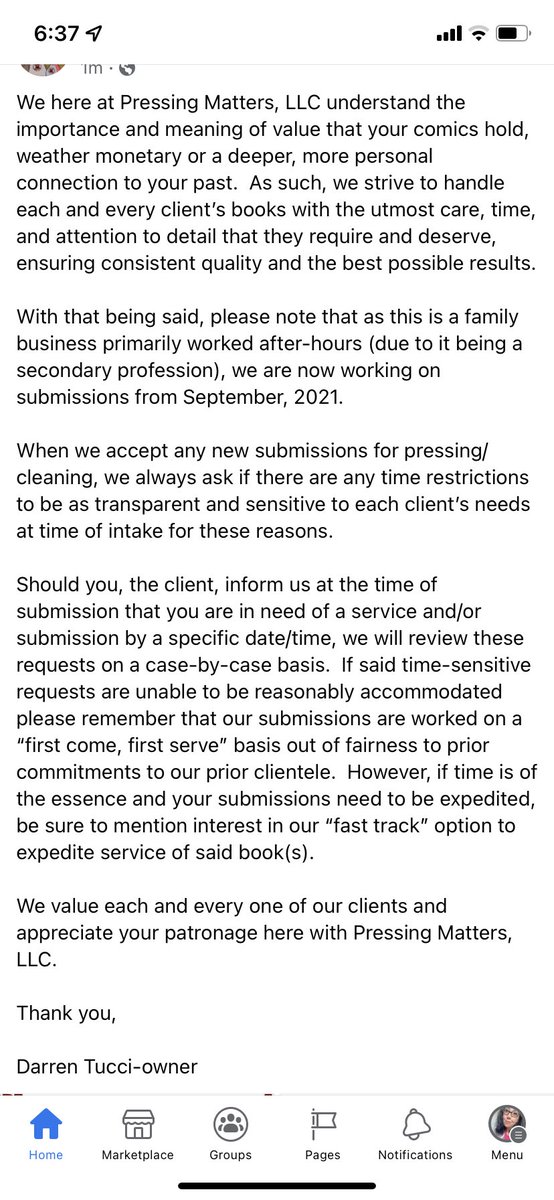 PressMattersLLC's tweet photo. An important message from Pressing Matters, LLC https://t.co/yq9zcTceG3