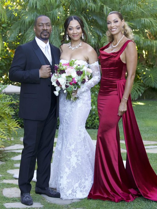 2 pic. Hollywood Central: Congrats to Eddie Murphy's Daughter Bria who Tied the Knot With Fiance Michael