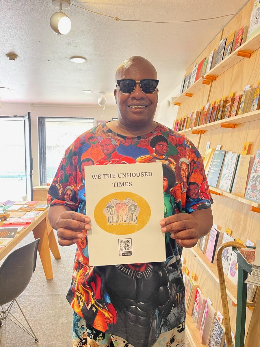 TheoHen95302259's tweet image. First issue of We the Unhoused Times