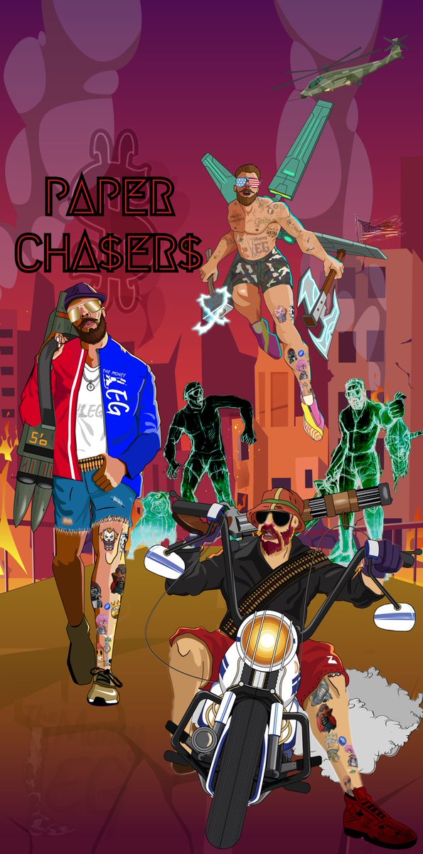 👀They Are Coming👀 

💸The PAPER CHA$ER$ are strapping up to get that PAPER💸

📝25 Crew Spots Open! 

👉🏼Follow <a href="/nftPaperChasers/">THE PAPER CHA$ER$</a> 

👉🏼LIKE/RT

👉🏼TAG 2 PAPER CHA$ERS TO RIDE OUT WITH!

🔜Free Mint

#nft #NFTs #nftdrop #NFTGiveaway #paperchasers #FreeMint #freemintNFT #themoneyleg