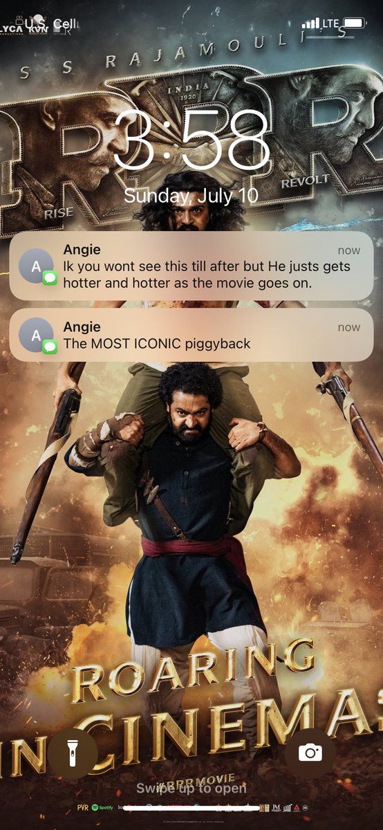 horrorbiwriter's tweet image. A truly amazing coincidence, brought to you by the sheer force of RRR.