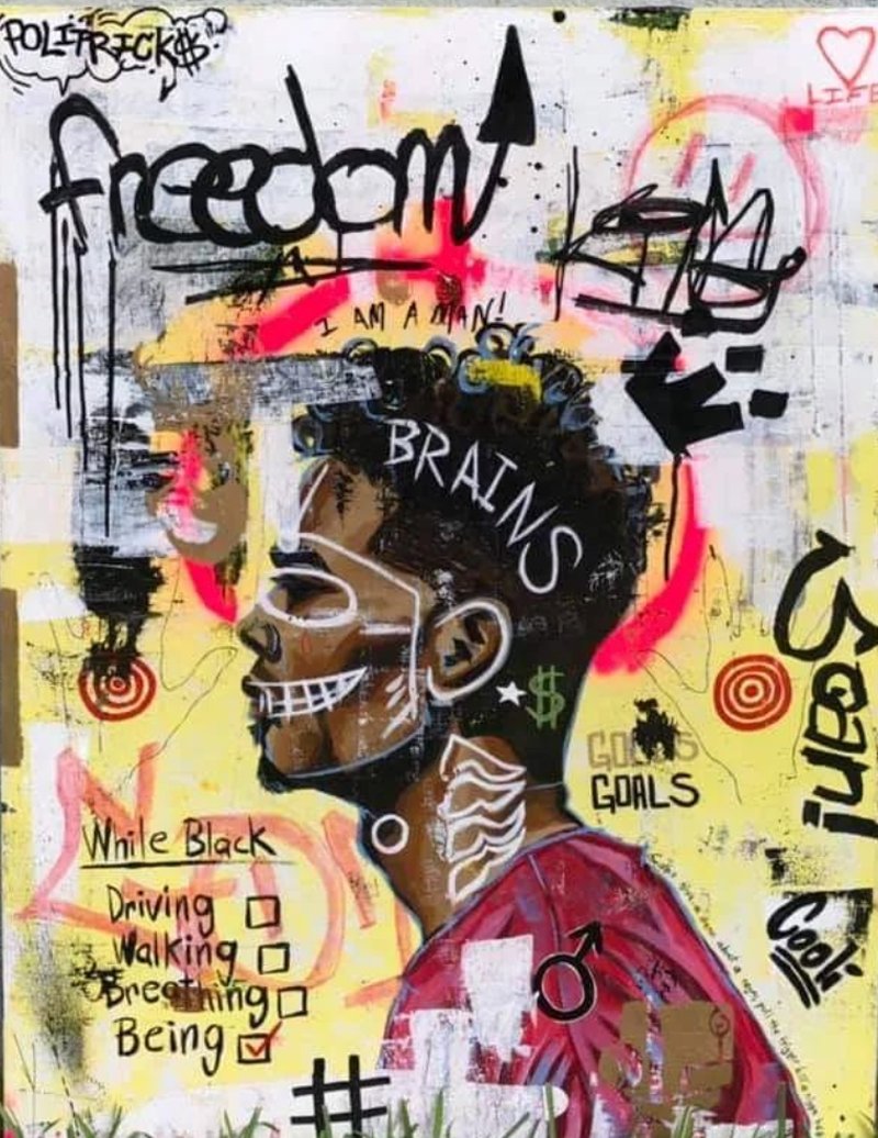 Thx to our brotha <a href="/cooli_ras_art/">Chris Clark</a> who killed it on DCJ Conversations about public art &amp; his passion for representing Black people &amp; culture as a fight for social justice. YOU CAN #MakeADifference TOO! BUY an NFT today at DreamCrazyJITS.com #TheYouthAreOurFuture #DreamsMatter