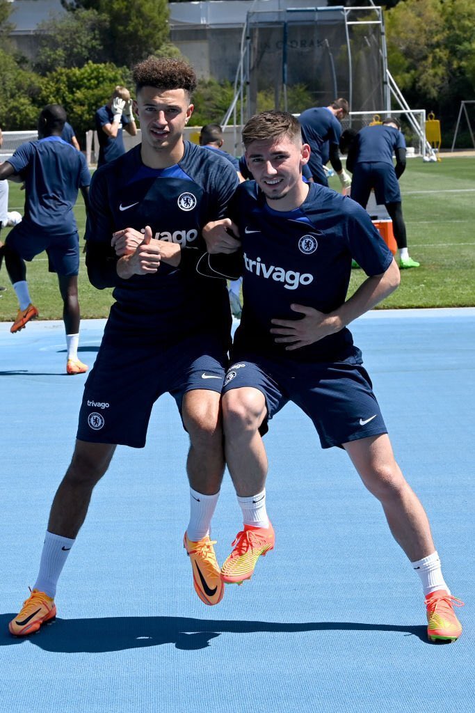 ChelseaIoanArmy's tweet photo. Ethan Ampadu &amp; Billy Gilmour. 💙 https://t.co/WKjg6aOvjF