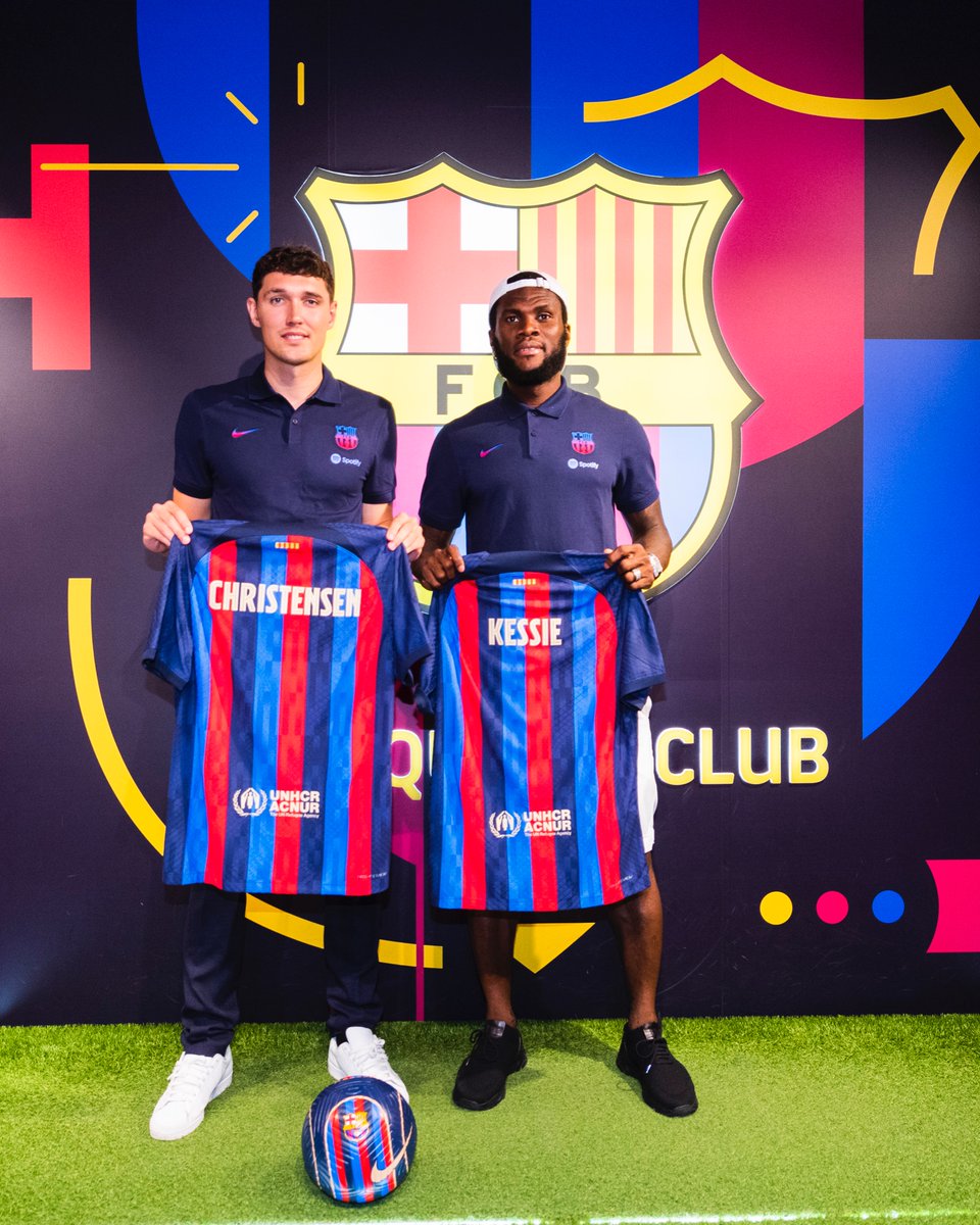 The new guys, Andreas Christensen and Franck Kessie