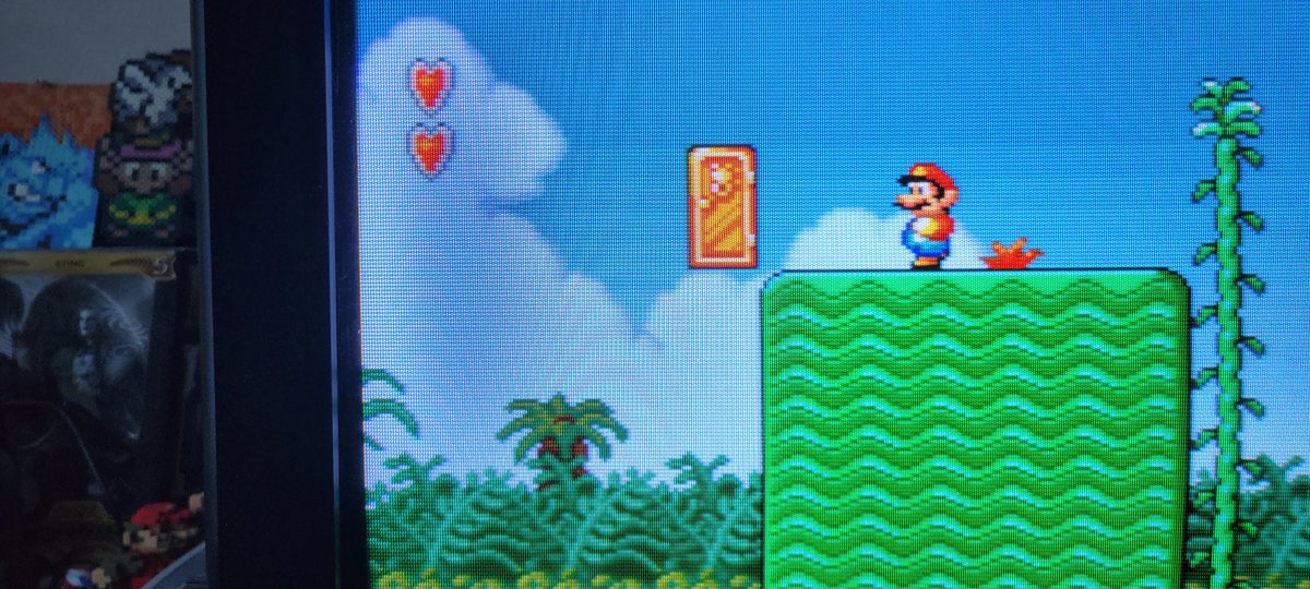 Crypt_Kiddie's tweet image. Not even sure how I did this #StillPlayingThoseClassics #FloatingDoor #MarioMarioMario