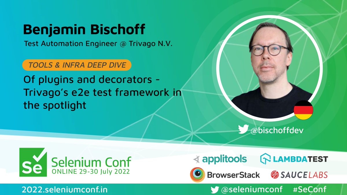 seleniumconf's tweet photo. "There are too many companies promising things about automation and tools that are simply not true. On the other hand, exploratory testing is often wrongfully devalued," says @bischoffdev. Read full interview: https://t.co/VbKIwRjzSn Register for #SeConf 2022 to see his talk. https://t.co/EBFkdLtlI9