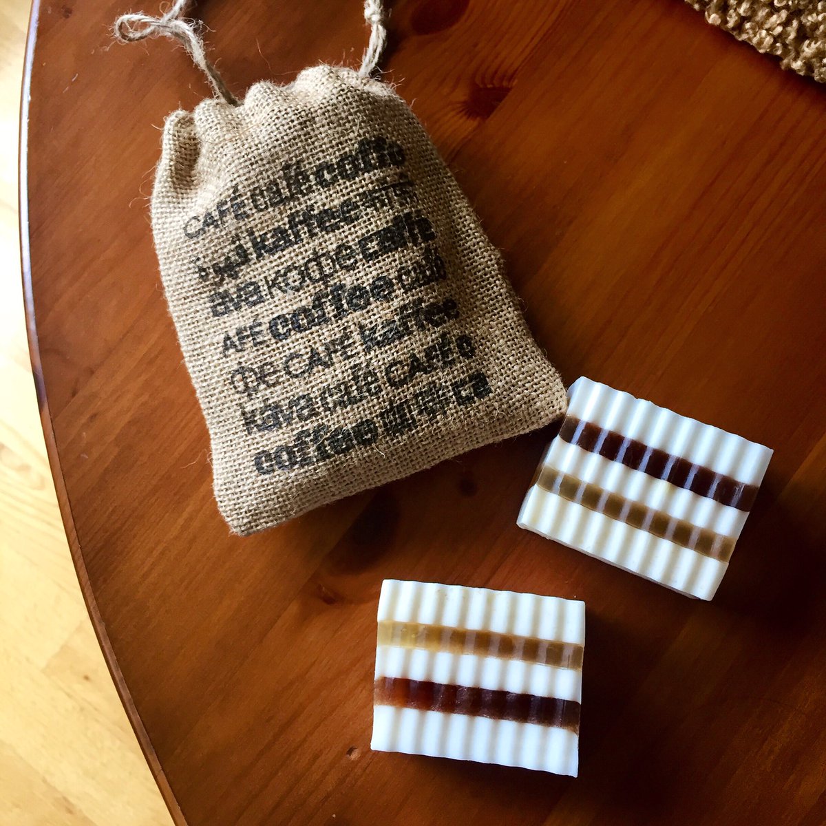 sarahcyung's tweet photo. picked up soapmaking as a pandemic hobby + now have copious (c(s)o(a)pious) amounts of the stuff ! selling at cost for $5/bar + shipping // rts welcome 🥺

“suds to be you if you're not using these soaps”—@cupoflee 

check out ingredients etc at https://t.co/NBl64Nrfhy https://t.co/5BaakYlTXP