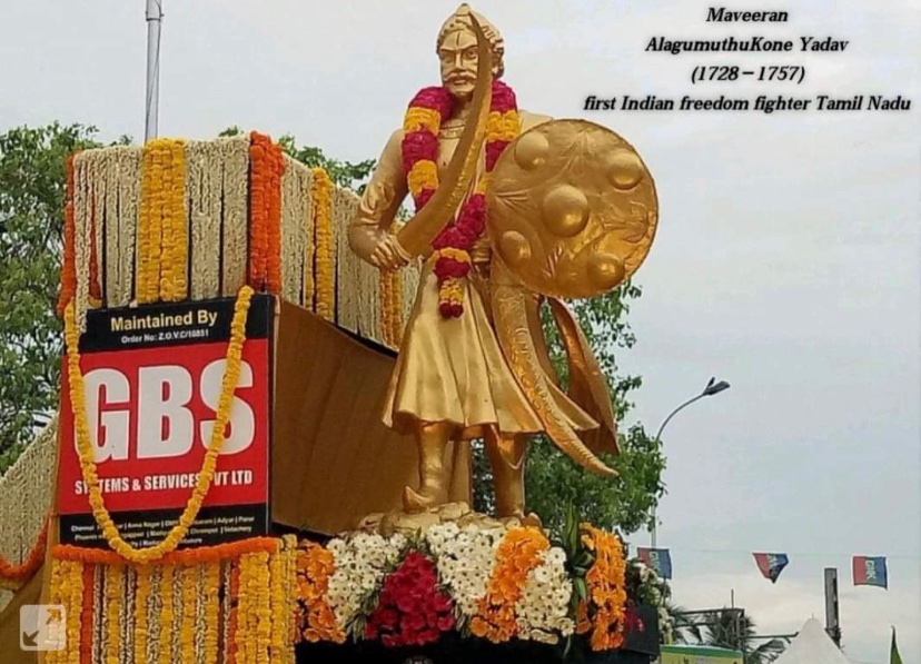 vikasydv88's tweet photo. Salute to first freedom fighter &amp; Yadav king Maveeran Alagumuthu Kone.
(11 July 1710 - 19 July 1759)🇮🇳⚔️🗡🦾

#yadavking_alagumuthukone #yadav #ahir #MaveeranAlagumuthuKone #AlagumuthuKone #freedomfighter 
#yadavking_alagumuthukone https://t.co/l2xVke5APT