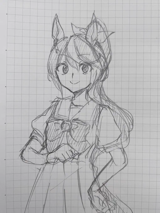昼休み中描いてたやつ 