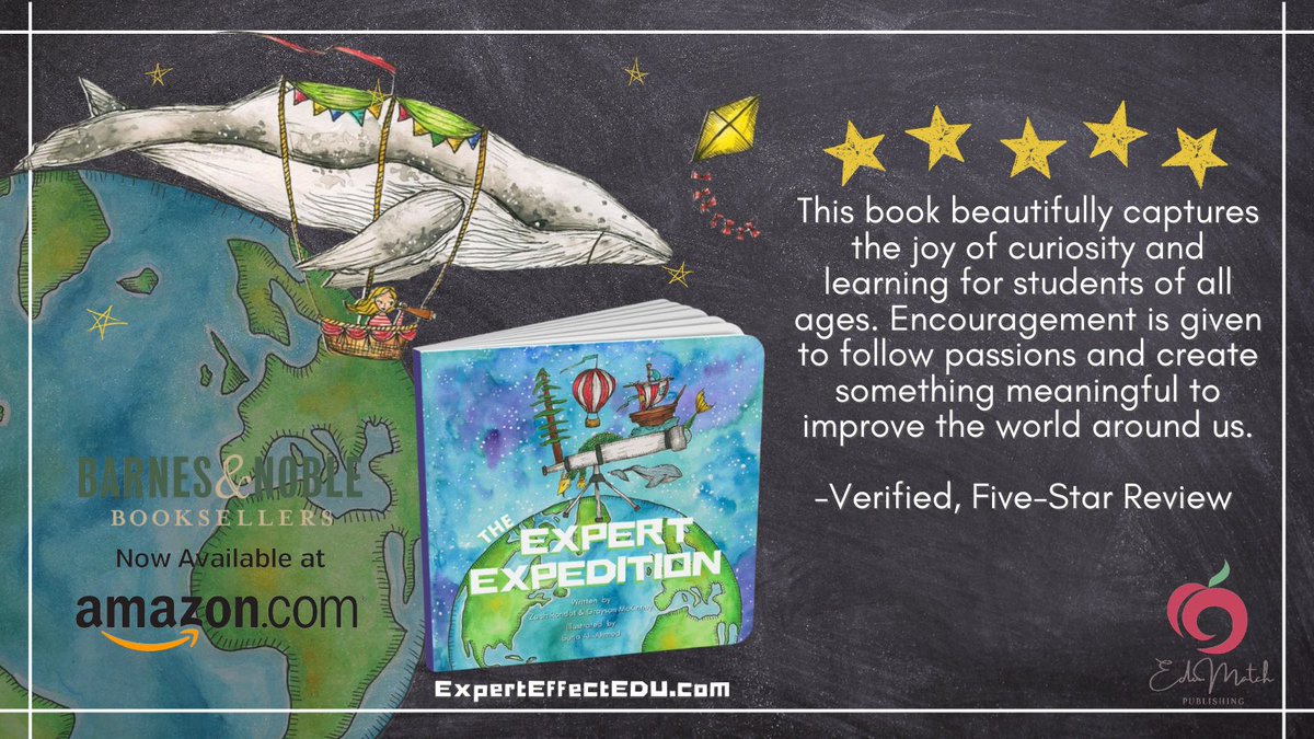 ExpertEffectEDU's tweet image. Thank you to all who have taken the time to review our classroom companion to #experteffectedu! “Encouragement is given…to create something meaningful to improve the world around us.” 🐋🌎🔭