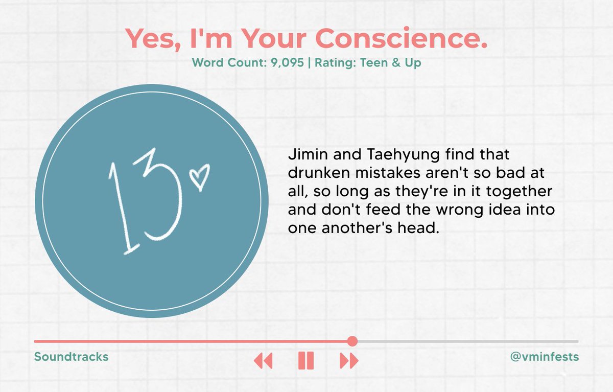 🎵 Yes, I'm Your Conscience.
9.1k | teen &amp; up | voices in your head

🖇️ ao3.org/works/40143105