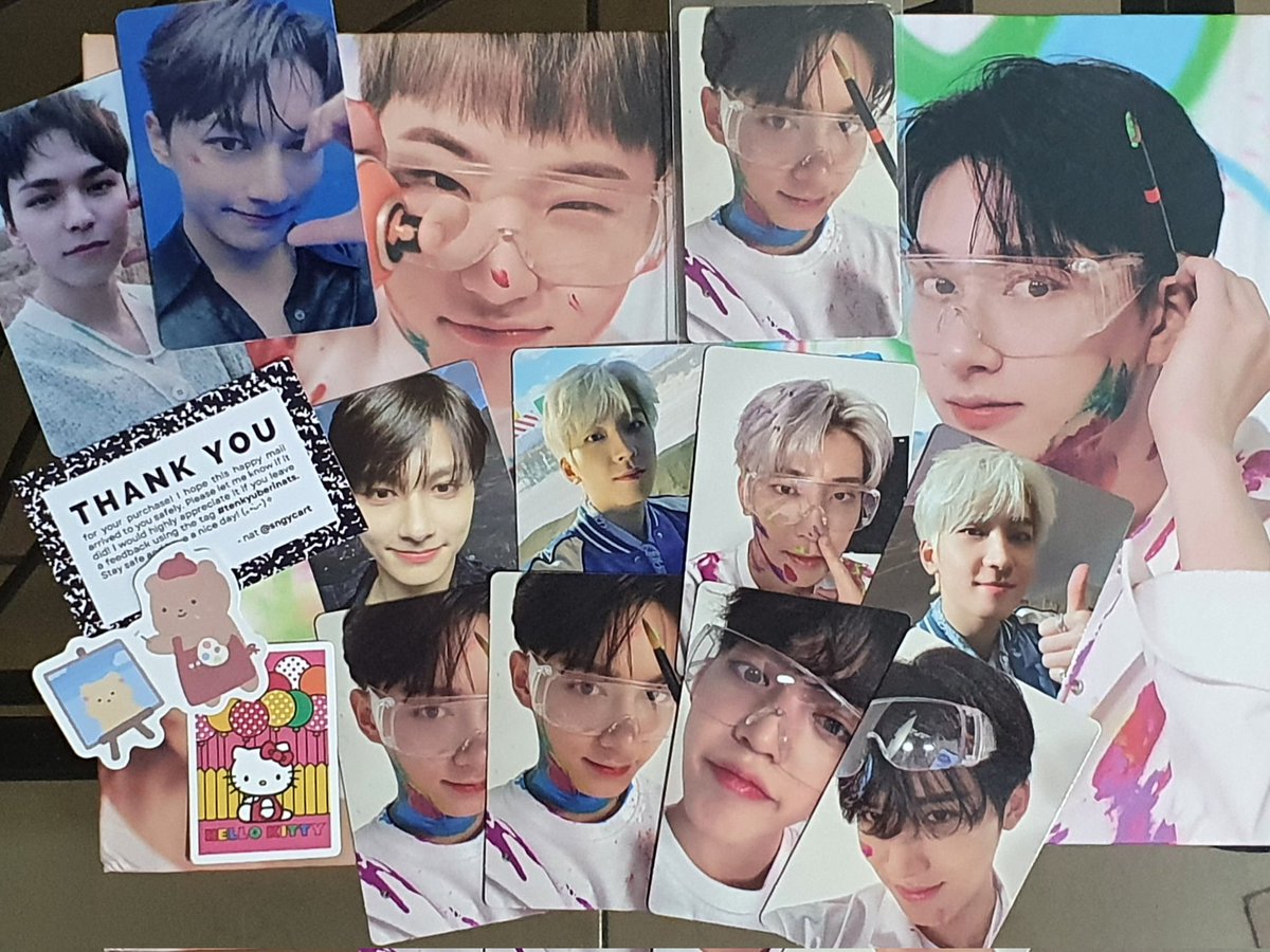 wjncheol's tweet photo. cutie pulls ! wonhui uwing-uwi >__< pretty rin ng freebies ! thank u sm for packing them safe nd secured, @sngycart !! 'til next budol~♡

— #tenkyuberinats https://t.co/DDHrKFNdwL