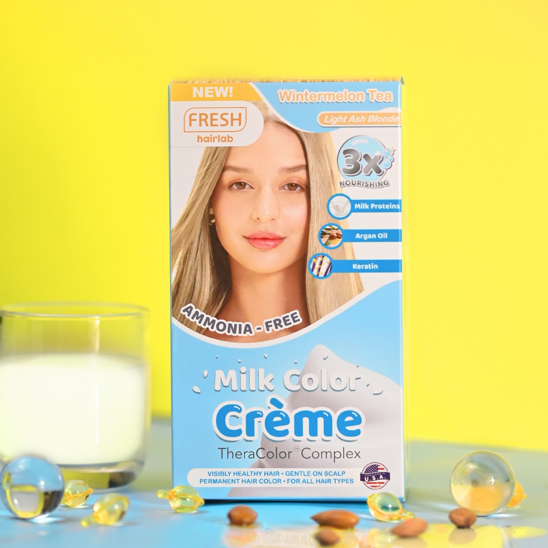 FreshSkinlabPH's tweet photo. Did you know our ALL NEW MILK HAIR COLOR CREME has 3x the Nourishing Ingredients versus regular hair color dyes!?! ๐คฉ๐ถโ๐ซ๏ธ๐คฏ Check this out to learn more! ๐
#LiveFresh #WatsonsPH #ShopSM #FreshHairlab #MilkColorCreme https://t.co/yD1AzQNlhb