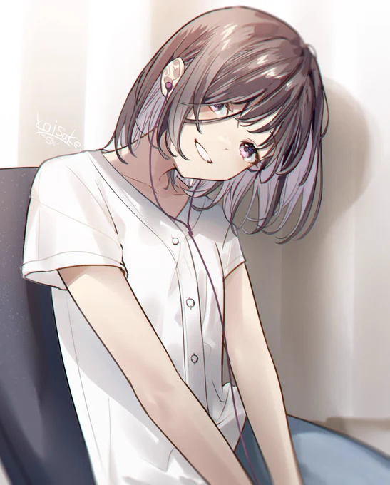 #絵柄が好みって人にフォローされたい
ショート女子 