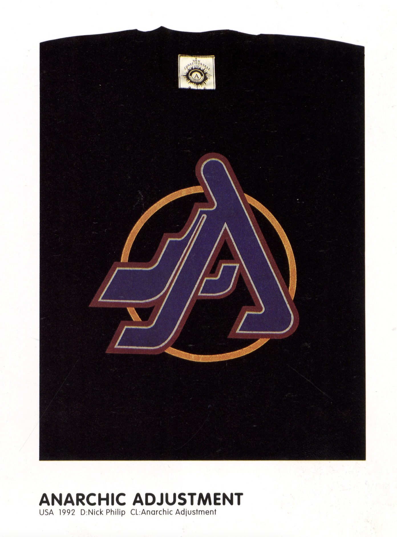 90s anarchic adjustment アナーキック　y2k 90s Anarchic Adjustment L/S “スパイラル” | Avalon -vintage-