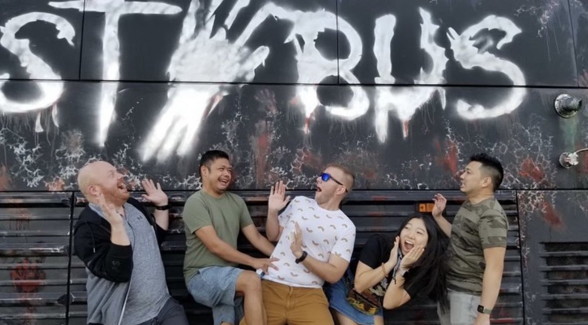 ghostbushawaii's tweet photo. We love to see our victims scared ☺️😈 We are at @marriottwaikiki EVERYDAY from 4 pm - 8:30pm(last seating). Purchase your tickets at https://t.co/iAV110WLQd 

#ghostbushawaii #hawaiitour #japanesehorror #waikikihawaii #oahuhawaii #marriottwaikiki #hauntedbus #thingstodoinhawaii https://t.co/YKEXa00W7j