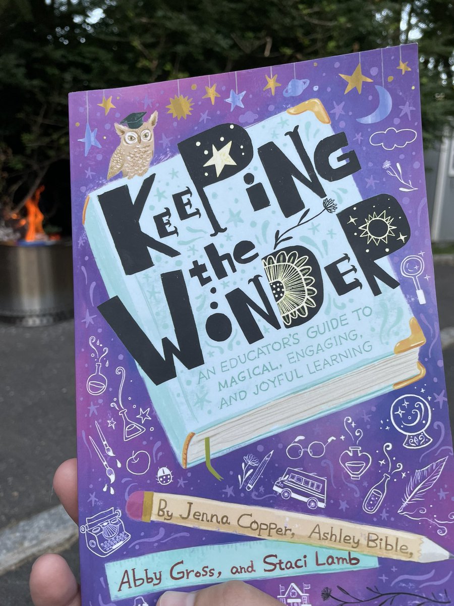 This was a great read last summer- reviewing some of my notes on a beautiful summer night, finding inspiration! @DrJennaCopper @writeonwmissg @BLDGBookLove @EngagingStaci @burgessdave #KeepingTheWonder
