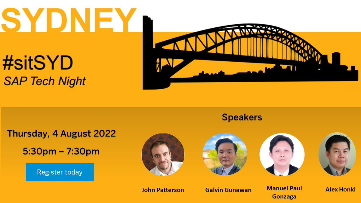 We have our first in-person SAP Inside Track Sydney event for this year. Join us to hear from our community members  their experiences around BTP Fiori Launchpad, No-code development &amp; the latest in Data &amp; Analytics. 
lnkd.in/ds3aKQY2
<a href="/SAPInsideTrack/">SAPInsideTrack</a> <a href="/SAPCommunity/">SAP Community</a>