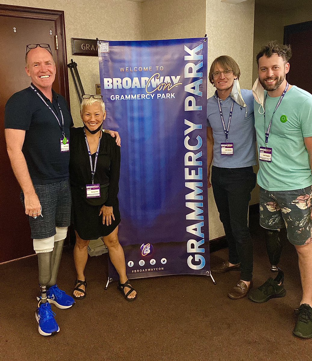 DavidConnollyTO's tweet photo. Yes, productions ARE made better by including people who navigate the world ‘differently.’ A Deaf Duchess of York, a Deaf Quasimodo and an Amputee Beast were all GREAT ideas… and are all pictured here.
❤️
@bwaycon @MoniqueZen @TheJohnMcGinty @Lord_PegLeg  #DisabilityPrideMonth https://t.co/U8HZEQbJcp
