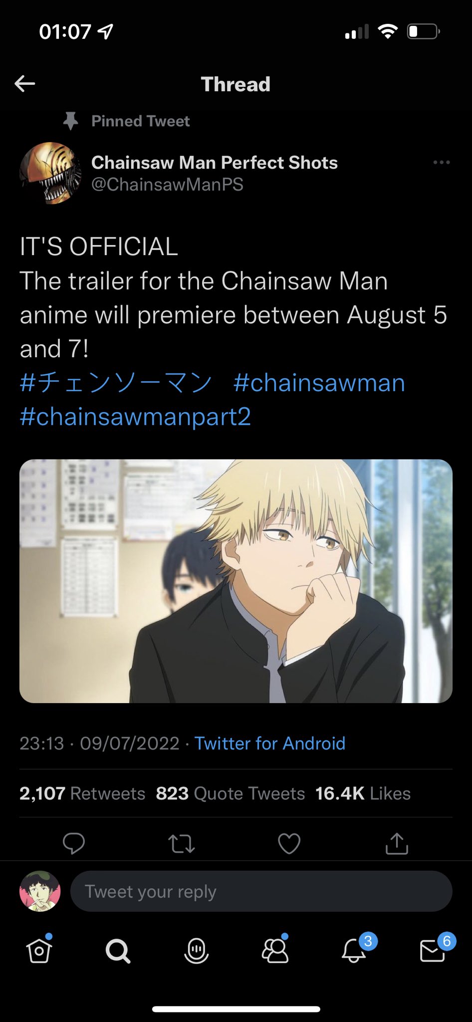 TRAILER DE CHAINSAW MAN: Confira tudo sobre um dos animes mais