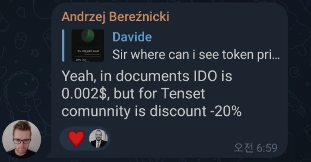 nft_image's tweet photo. -Tenset Incubator-
Crypto Mayhem-Tenset community can be whitelisted for their presale and receive a 20% discount-$0.002usd- 20%
🔥TGLP NFT holders🚀
🔥TGLP subscribers🚀
🔥Infinity Stakers🚀
#tenset #CryptoMayhem #TGLP #IDO #PreSales #whitelist 
https://t.co/46yU9bSjjy https://t.co/xPdxTOvpEY