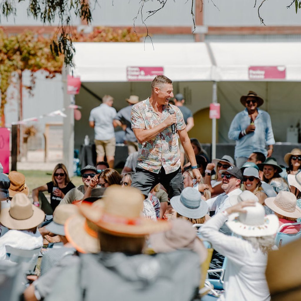 comedy_au's tweet photo. Grapes Of Mirth have just announced a huge festival in the Barossa Valley! 🍇🍷 https://t.co/0tg0scZfH1

The line-up features @merrickwatts, @nonstoptom, @pjhelliar, Judith Lucy, @dave_thorno, @geraldinehickey, @nathvalvo, @zoecoombsmarr, Colin Lane, @lizzyhoocomedy + many more! https://t.co/5eVv3eSTLw